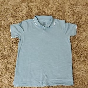Mens Light Blue Polo Shirt